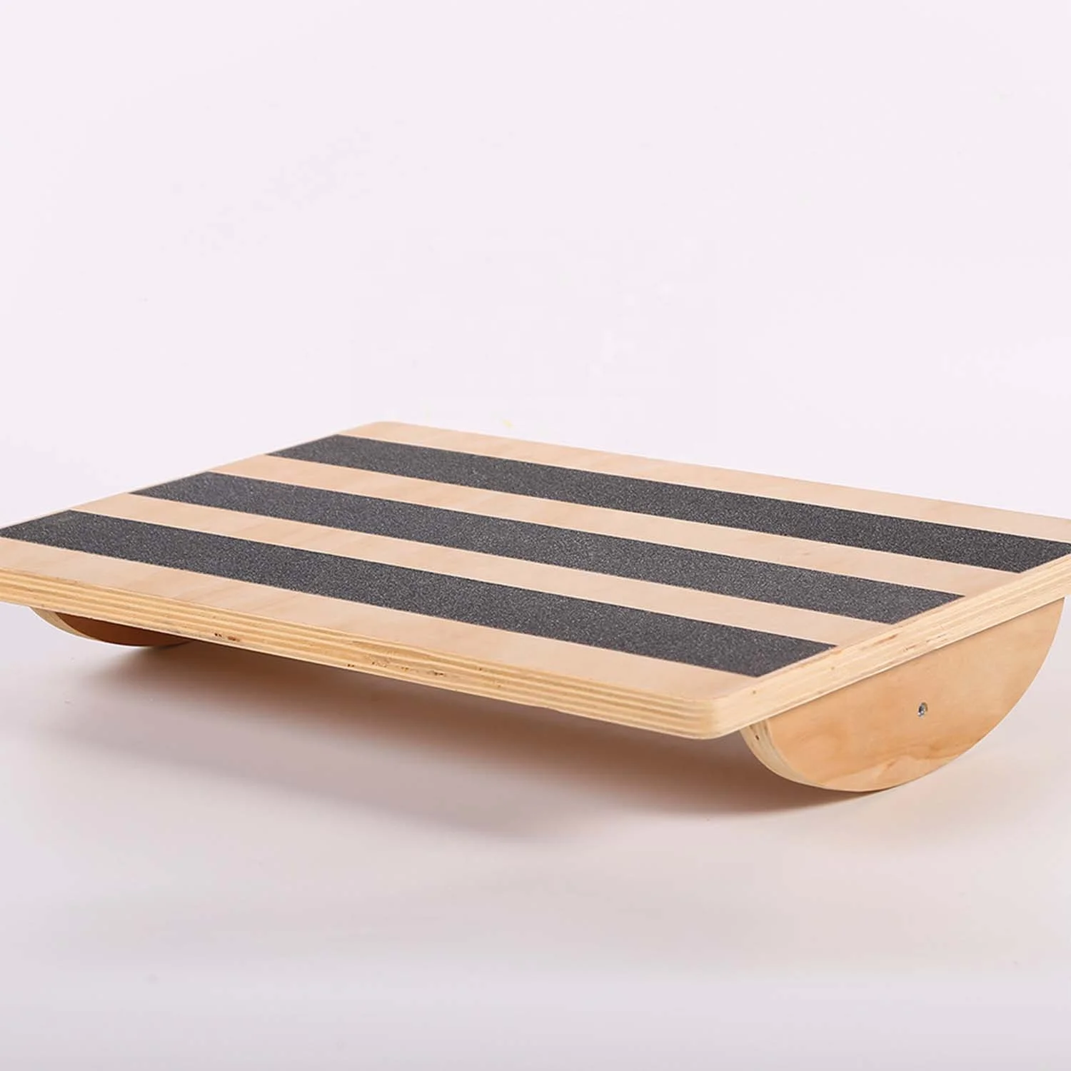 Wholesale Rectangular Wooden Anti-Slip Fitness Yoga Equipment Balance Board For Strength Training