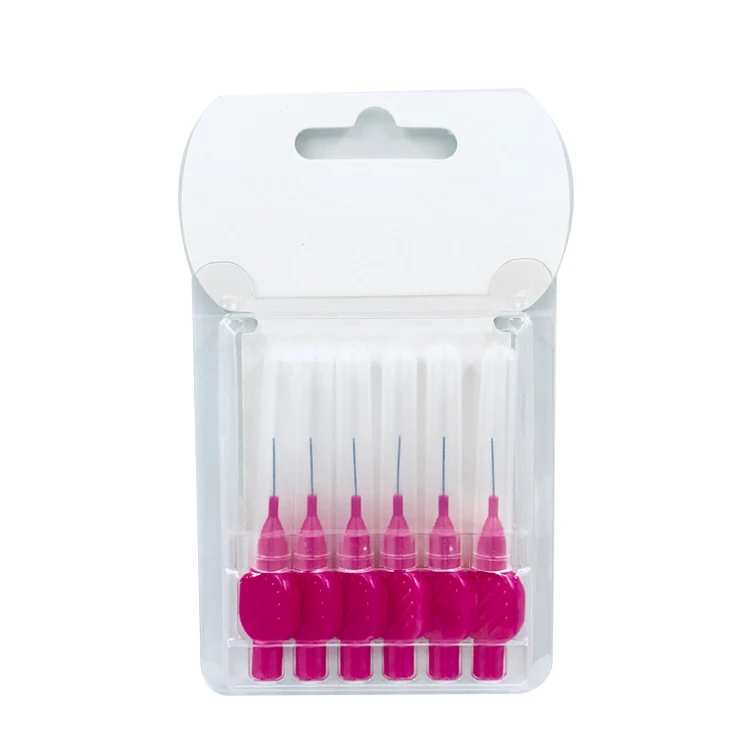 Oral Care Factory Price with High Quality ISO 16409 One-Color Good Gripping LCIB-36 I Type Tepe Interdental Toothbrush Brush