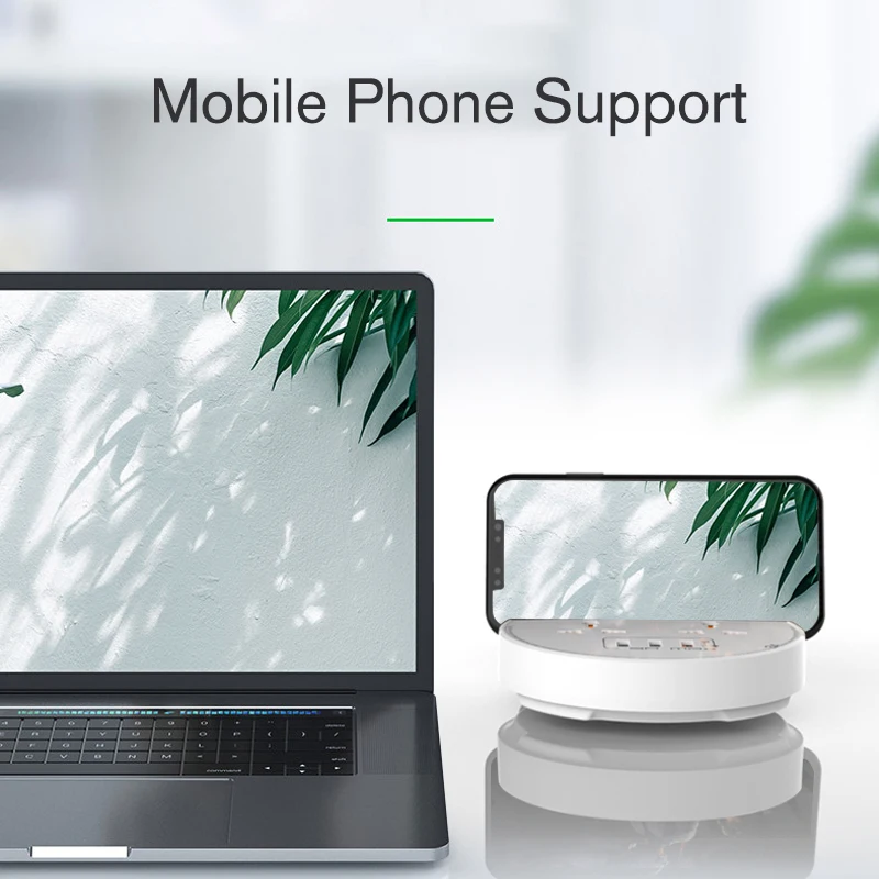 Удлинитель MOXOM с 3 Usb-портами и универсальным дорожным удлинителем на 10 А