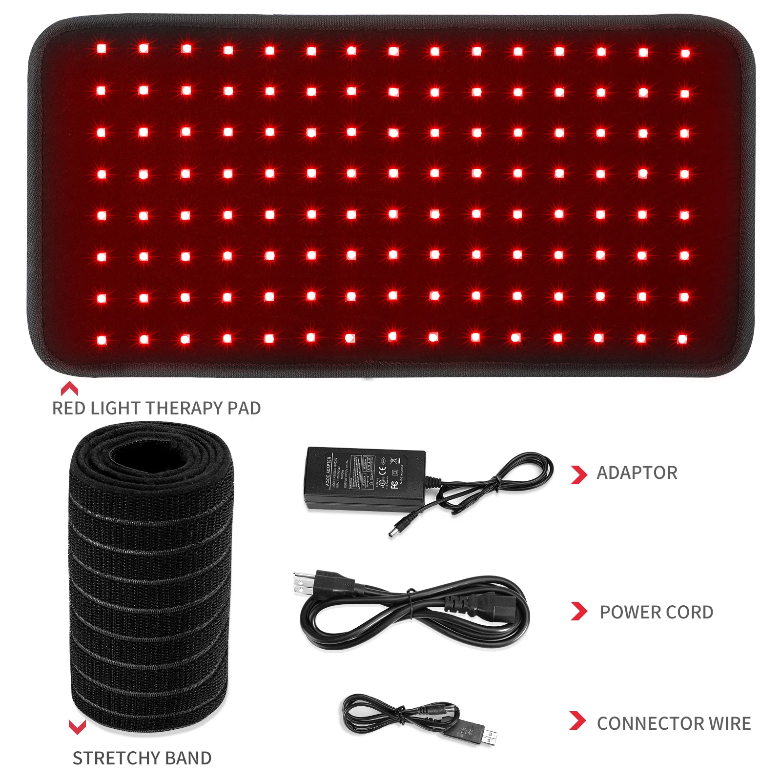 Kinreen 850 Nanometer Infra Belt Wrap Mat Blanket Led Redlight Nir Near Infrared Wearable Device Red Light Therapy Pad For Face
