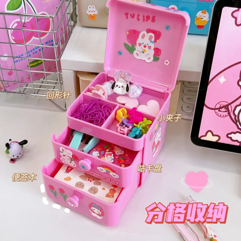 Творческий ящик для хранения ленточных накопителей настольная коробка 4 вида цветов