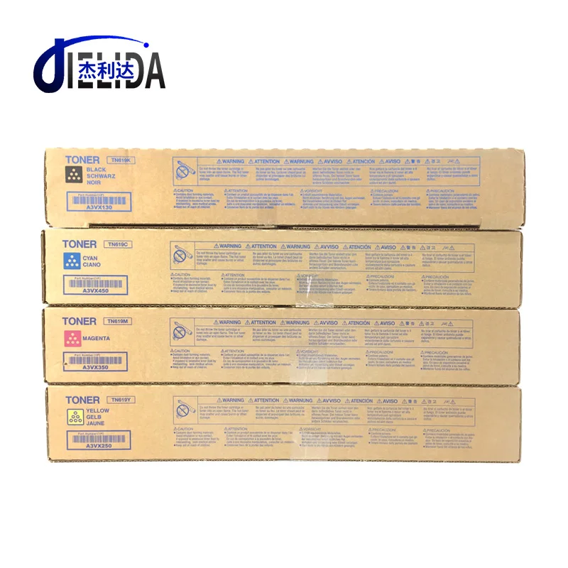 Original TN619 Konica Minolta Toner Cartridges Certified TN 619 Asia Pacific Version Toner A3VX180 A3VX280 For BIZHUB C1060 1070