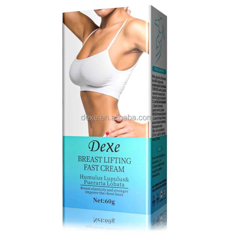 Dexe Private Label Instant Big Boobs Tight Massager Cream Best Natural Organic Firming Breast Enhancement Cream