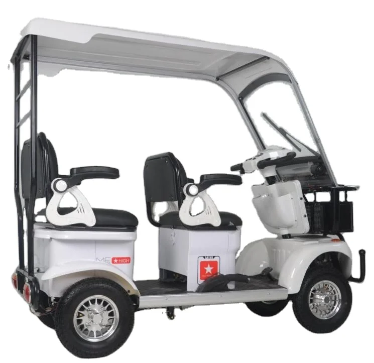 Tricycle Electric Scooter 4 Wheel Motorcycle Electric Cargo Bike