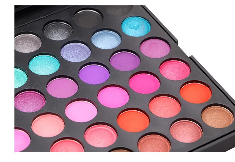 Private label vegan organic eyeshadow palette 120 colour makeup metallic shimmer glitter eyeshadow palette