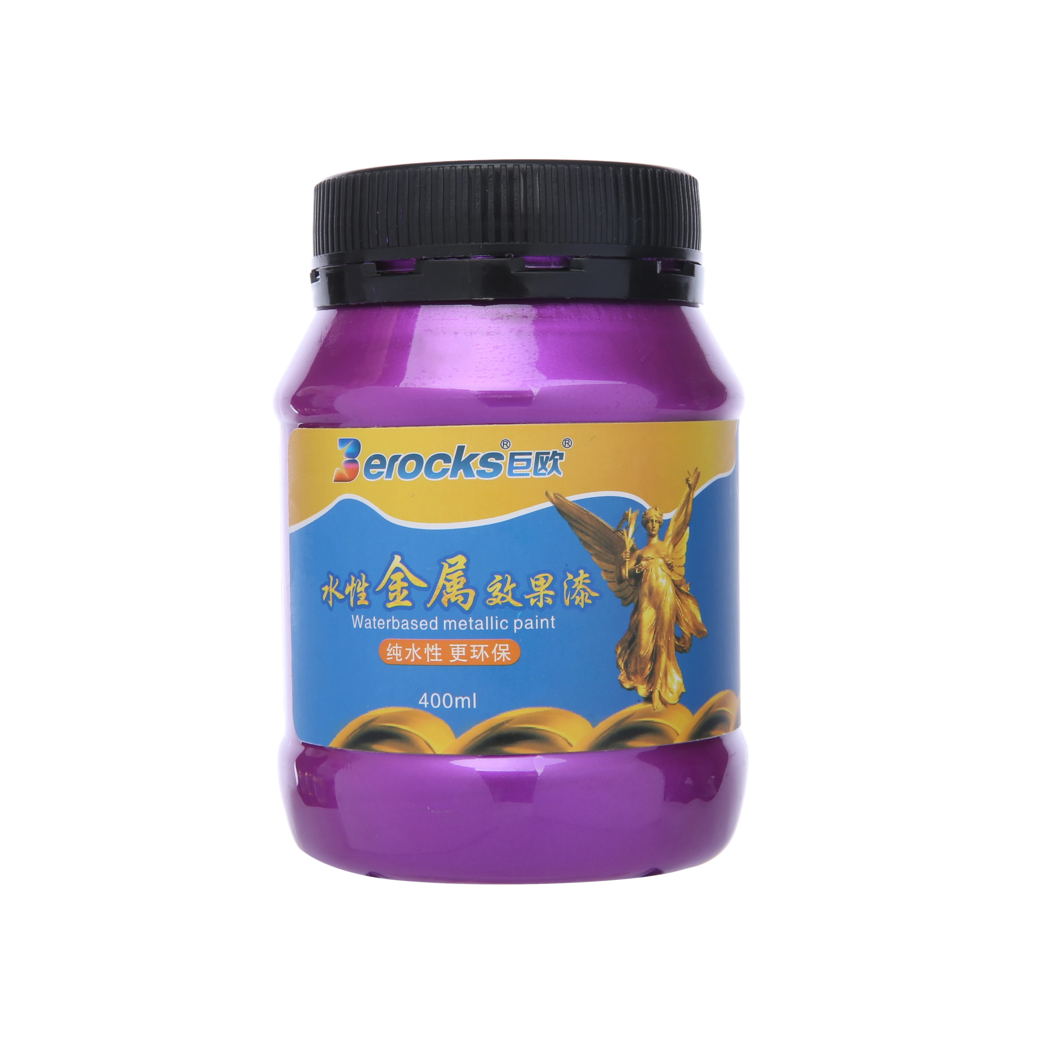 Hot Sale China Supplies nontoxic gold/silver/red Metallic paint