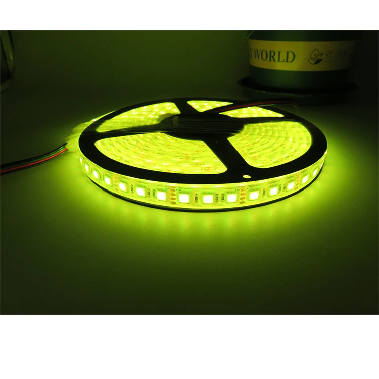 12 В УФ 395-5050 нм светодиодная полоса задний свет SMD 60 светодиодов/м водонепроницаемая/неводонепроницаемая лента лампа для DJ флуоресцентная