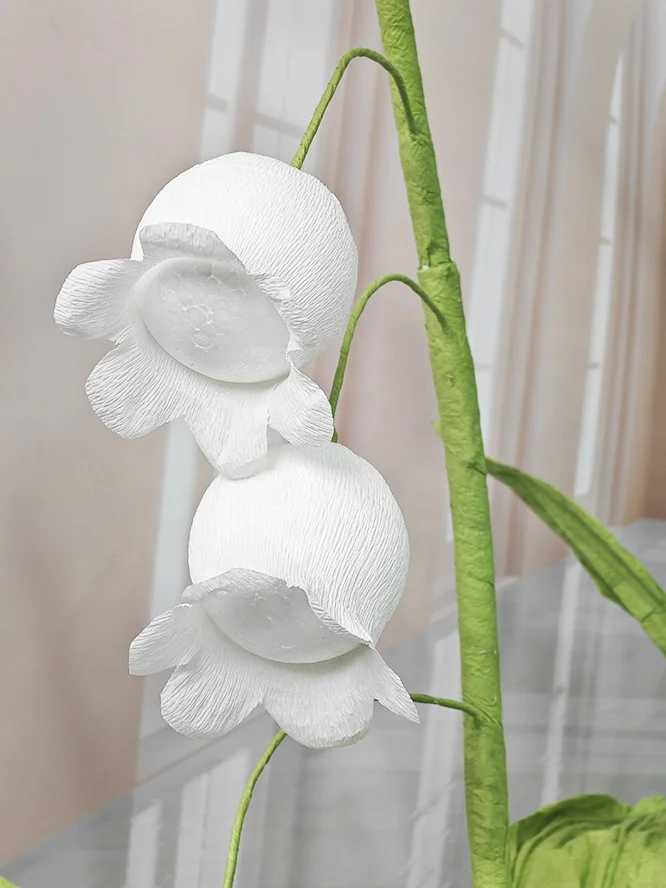 Giant Flower Handmade Colorful Giant Artificial Flower Props Lily of the valley Flower For Wedding Decoration