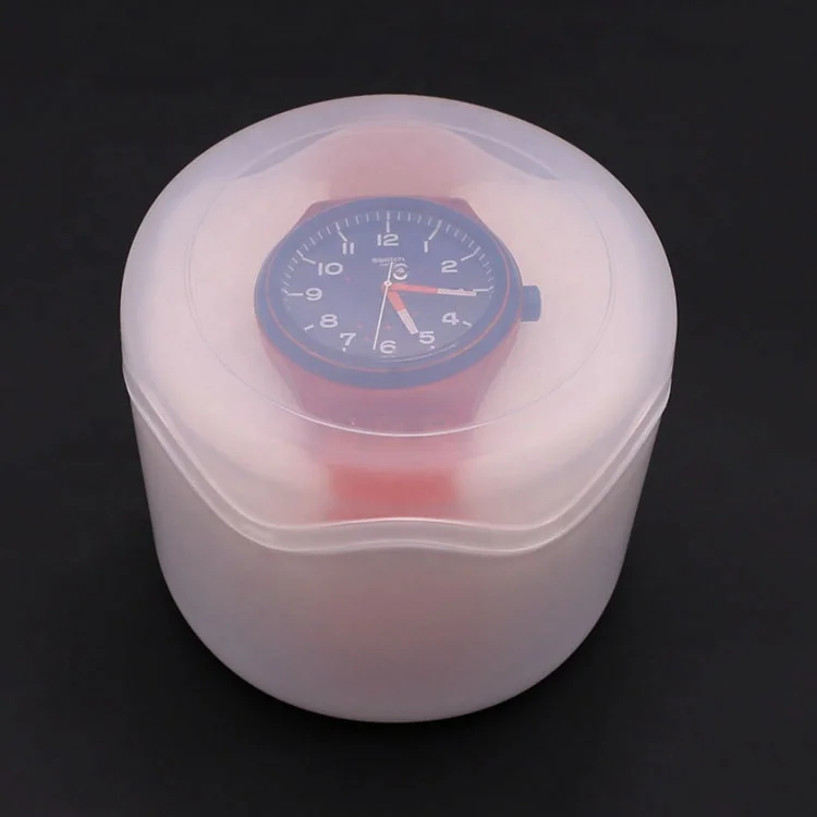 Custom sports watch case, environmental protection multi-color plastic storage watch packaging box