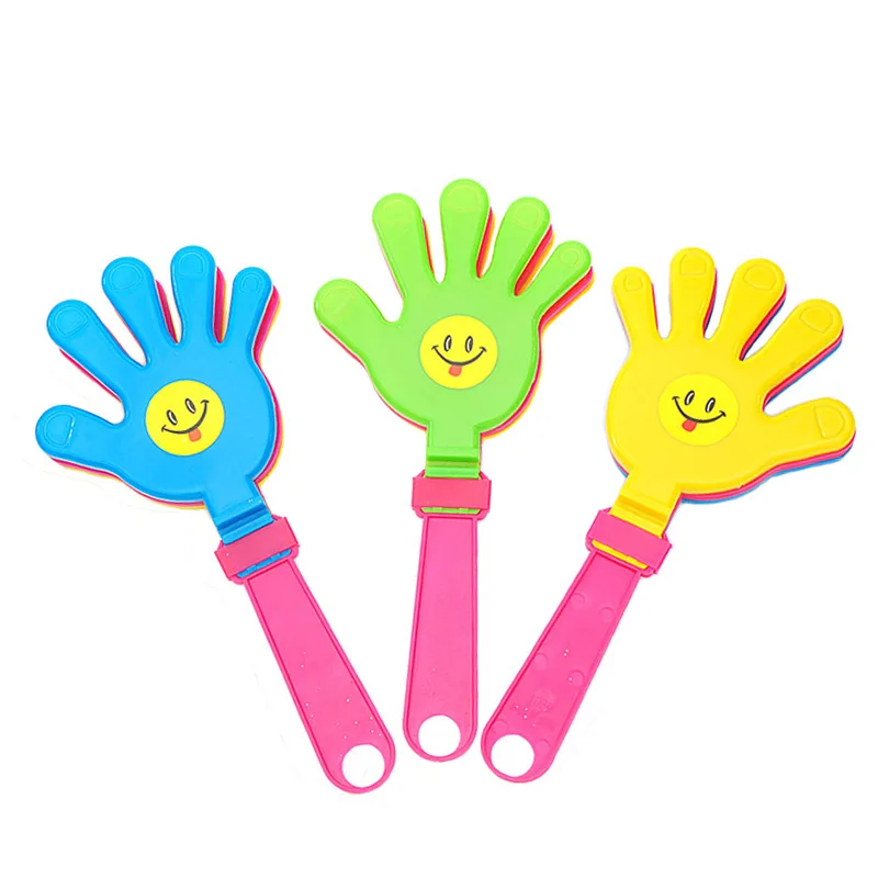 Promotion Gift Noise Maker OEM Clap Plastic Cheering Hand Clapper Sport Fans Cheering Activities clapping Toy Hand Clapper
