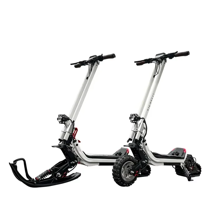 New Arrival 3-in-1 Eretic Electric Snow Scooter Snowmobile for Sale  Multifunctional Winter Sports Vehicle