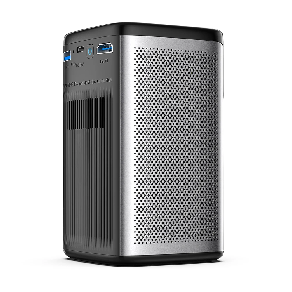 OEM ODM Android 9.0 Proyector Built-in 2.4+5g Dual-band Wifi 8000 mAh Battery Home Theater Portable Mini Projector Mobile Phone