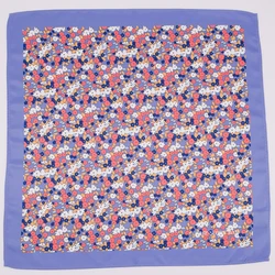 Manxiang Custom Men Handmade 100% Pure Silk Pocket Squares Handkerchief