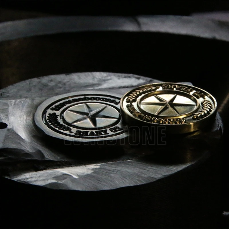 Custom Hard Enamel Emblem Brass Pins With Gold Finishing for Luxury Car
