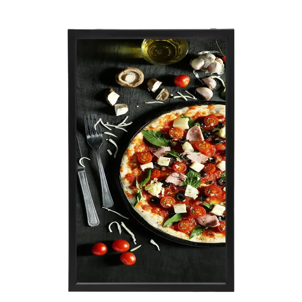 Slim Snap Frame Customized Backlit Frameless Fabric Display Advertising slim frame  Led Seg Slim Light Boxes For Shopping Mall