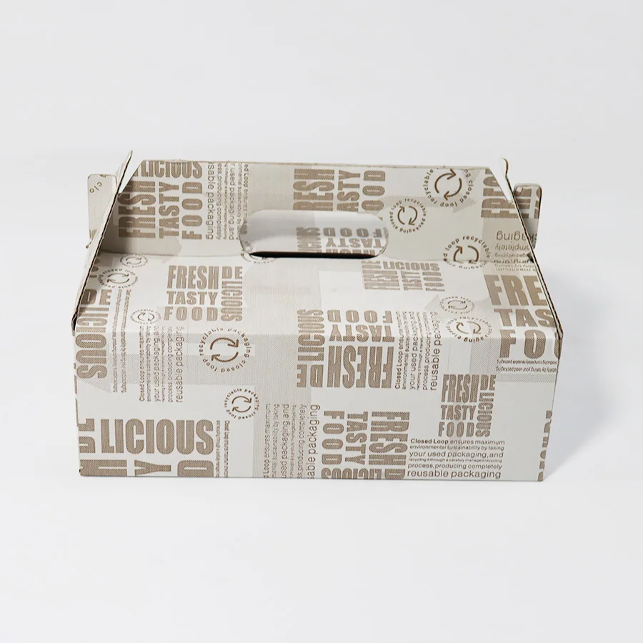 Grilled Wings Fried Chicken Chicken Nuggets Carton Food Snack Packaging Box Disposable Takeaway Packaging Box
