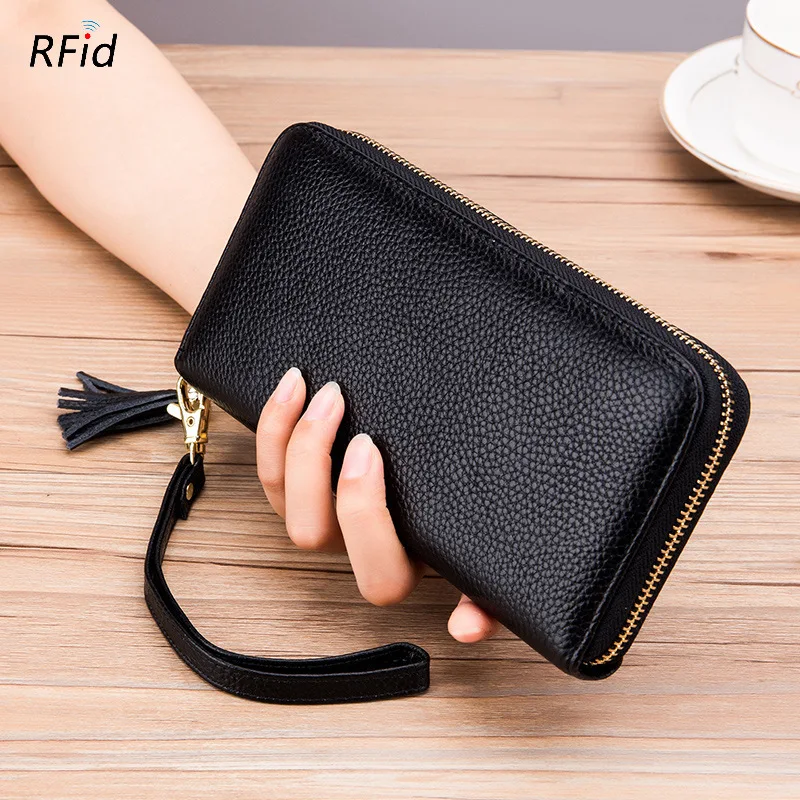 Anti Lost Italian Leather Wholesale Wholesalers Fashion Rfid Women Slim Card Holder Sale Bulk Order Custom Logo Wallet
