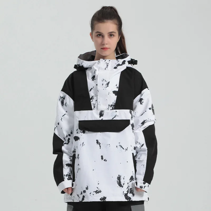 Technology Windstopper Snow Wear Jacket Unisex Lined Hard Shell Ski Jacket Waterproof And Breathable Snowboard Jackets