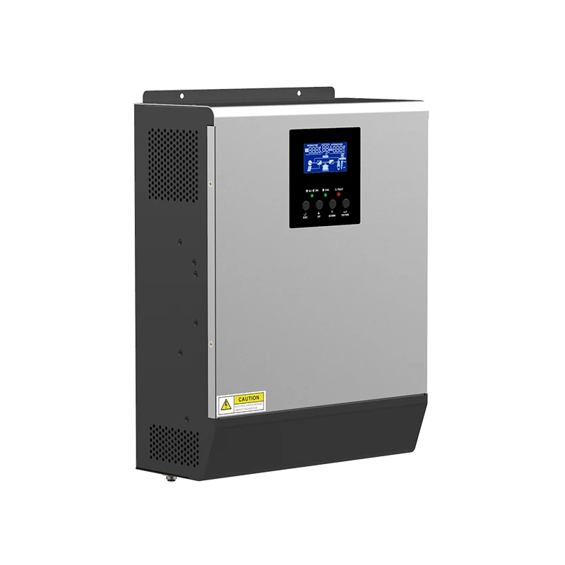 5K 5000VA/4000W 24V DC 60A solar charge controller pure sine wave hybrid inverter