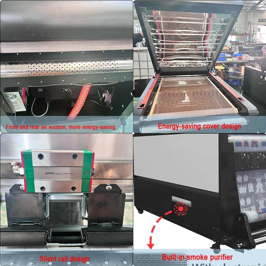 Zunsunjet Impresora plauter Dtf Print Pro60 A1Pro60-A1 Европейский принтер 24 дюйма с автоматизированным порошком