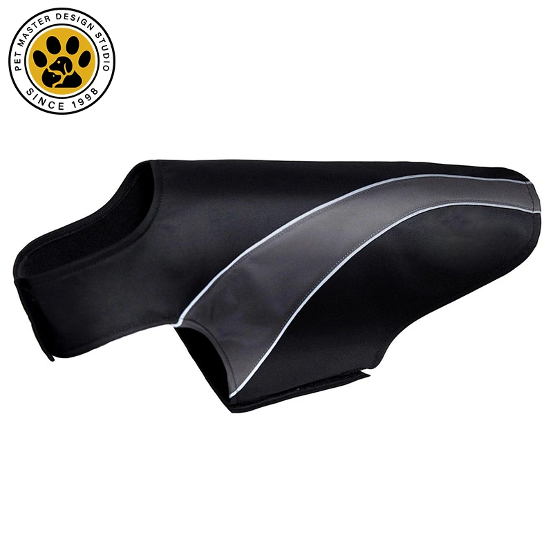 SinSky Customized Pet Dog Coat Neoprene Insulated Dog Clothes Reflective Soft-Shell Neoprene Performance Dog Coat
