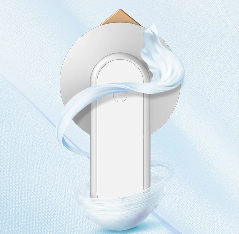 
New design mini portable travel rechargeable wireless iron 