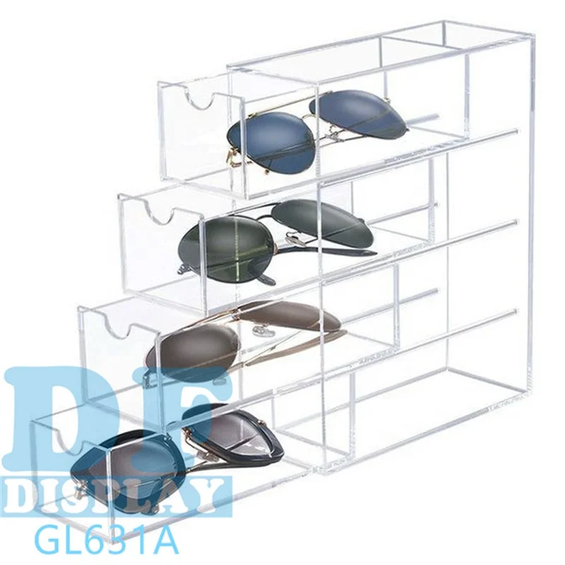 Дисплей для солнцезащитных очков, дисплей ray Ban, прозрачный акриловый держатель для солнцезащитных очков, держатель для солнцезащитных очков
