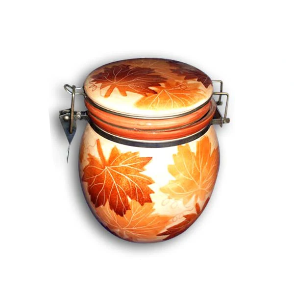 Ceramic Candy Pot Chicken Cookie Jar porcelain canister jars tableware decoration honey jar gift