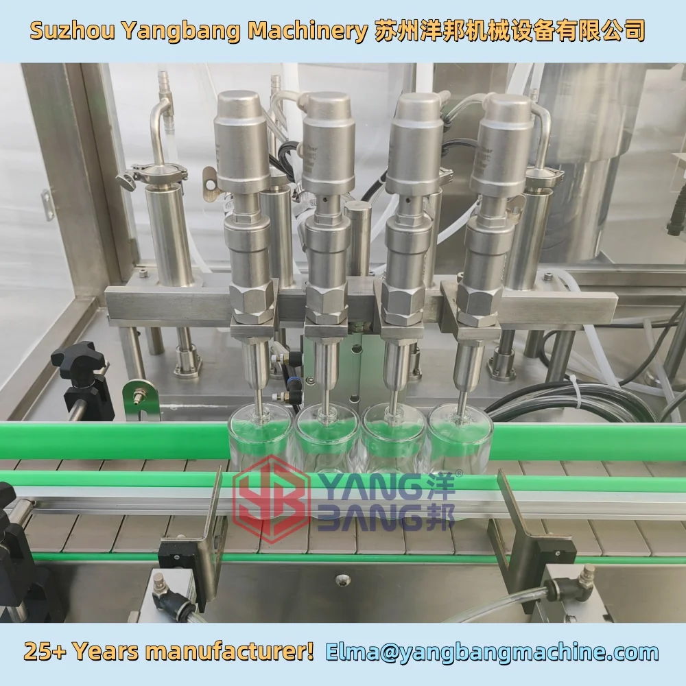 Automatic 100ml 50ml Body Spray Perfume Bottle Filling Machine Cosmetic Rotary Filling and Capping Machine