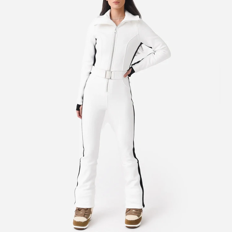 Fasion Luxury Custom Print Snow Outfits Ski Suit Snow Suit Anorak Overall One Piece Ski Women