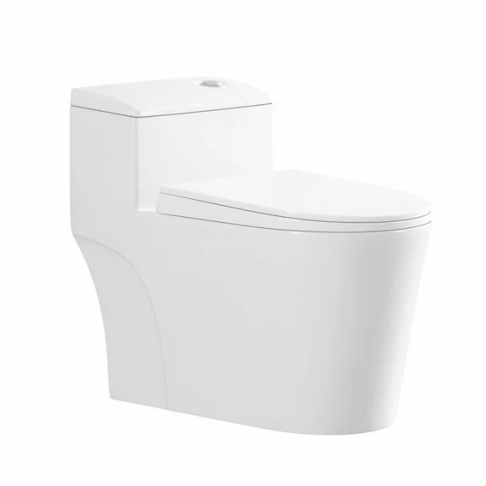 Factory Direct Sales Bathroom Ceramic Siphon Type Water Closet Integrated Toilet