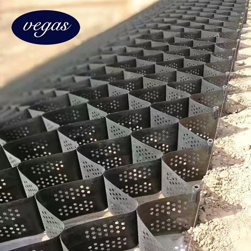 HDPE Geocell Cellular Confinement System Geocell For Erosion Control and Road Construction