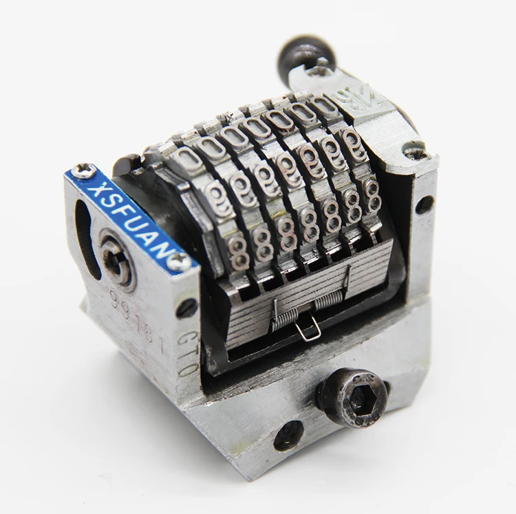 Вращающаяся головка устройства с нумерацией 7 цифр