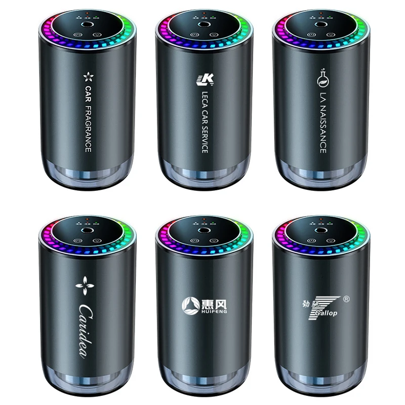 new products 2024 unique mini electric vent scent oil non aroma auto air usb white ultrasonic essential smart mist car diffuser