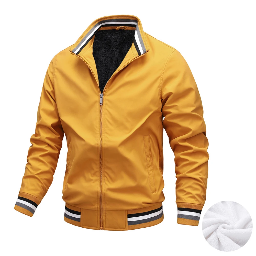 Wholesale Spring&Autumn Stand Collar, Jogging Tennis Golf Men Outdoor Casual Sports Jacket/