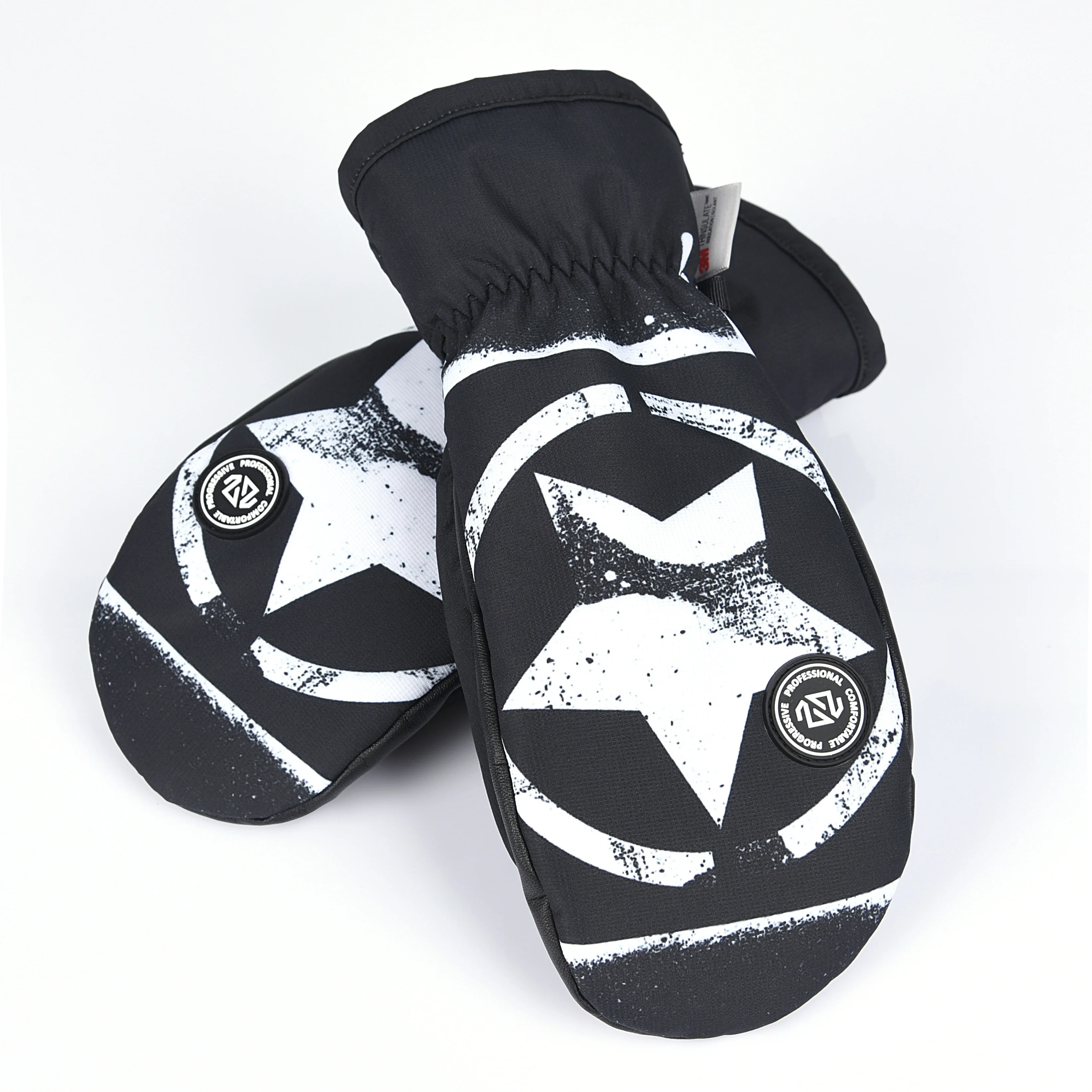 Ski Gloves Waterproof Winter Warm Snowboard Mittens with 3M Thinsulate for Men Women Thermal Windproof Snow Mittens