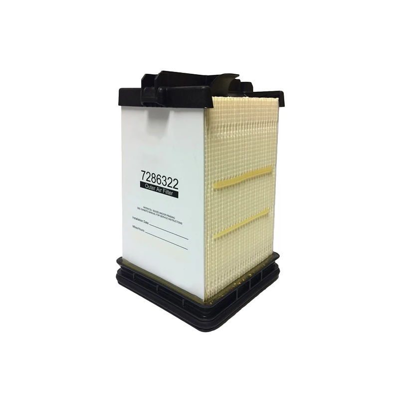 Factory direct sales High Performance Air Filter 7286322 for BOBCAT Loader Outer Air Filter Mechanical Parts