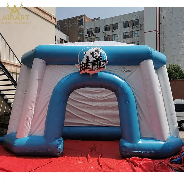 customize large outdoor blow up cube wedding party led light camping inflatable tent price for outdoor events