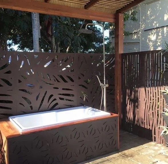 
Customized Laser Cut Pergola Metal Privacy Panels And Metal Pergola Screen 
