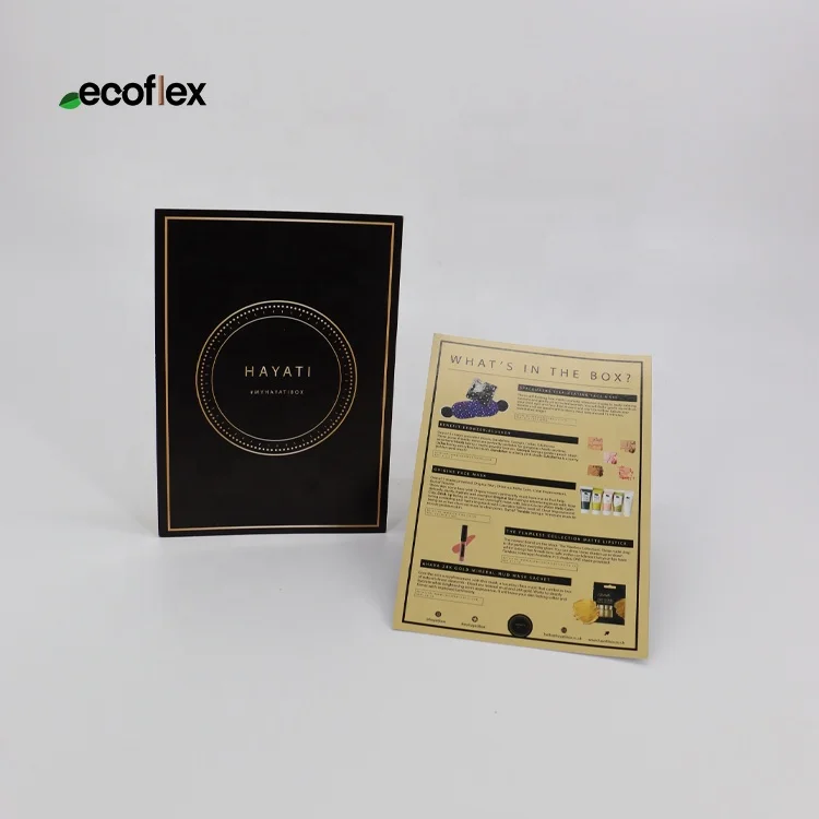 Luxury Custom Small Square Thank You Gift Paper Post Cards For E-commerce Business