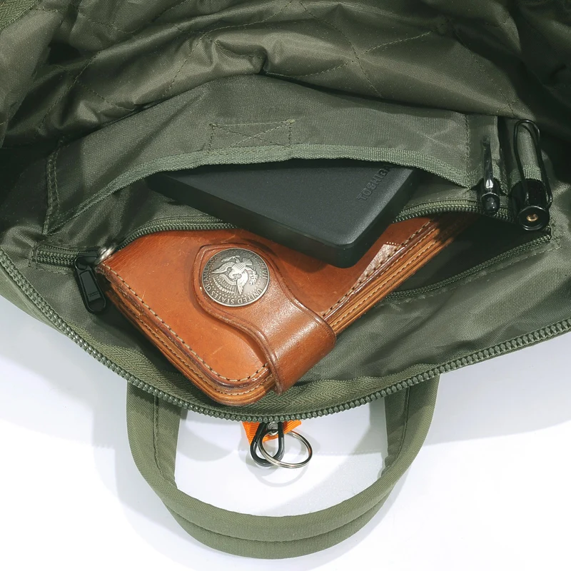 Wholesale hot sale oceanarmy military helmet bag airforce pilot helmet bag vintage fashion tote bag