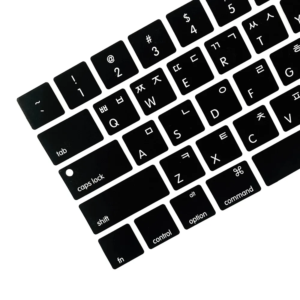 Корейский чехол для клавиатуры ноутбука Macbook pro 13/15 (2017-2019) защитная пленка