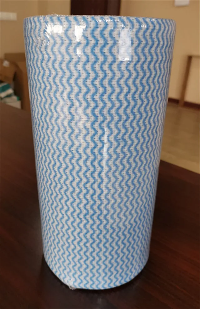 Super Absorbent household spunlace nonwoven cleaning cloth kitchen wiper