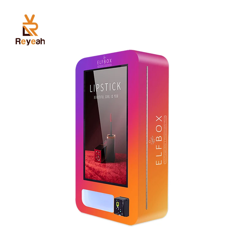 Reyeah сенсорный экран Smart Cosmetic маленький настенный торговый автомат для