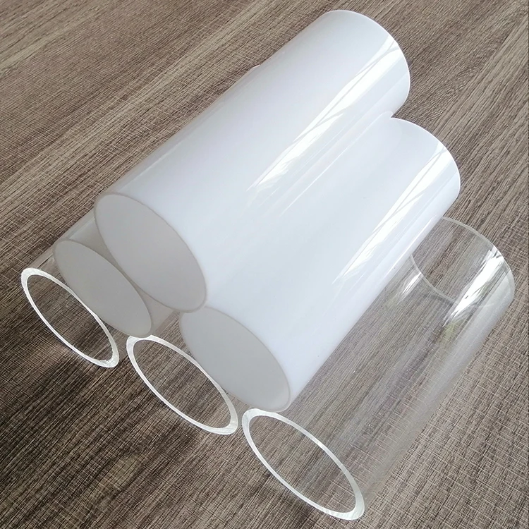 Guangzhou factory price wholesale optical grade diameter 8-500mm pmma plastic acrylic cylinder tube