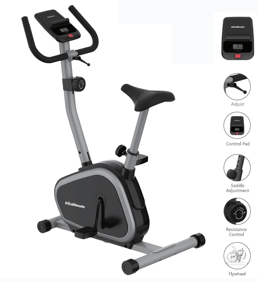 High Quality spin bicycle Home Use Professional Fitness Aerobic exercise Spinning bike upright bike with heart rate