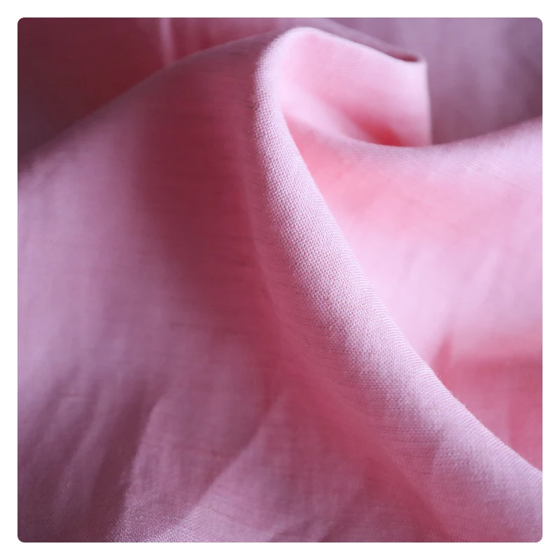 High Quality Linen Fabrics 50% Linen 50% Tencel Mixed Fabrics