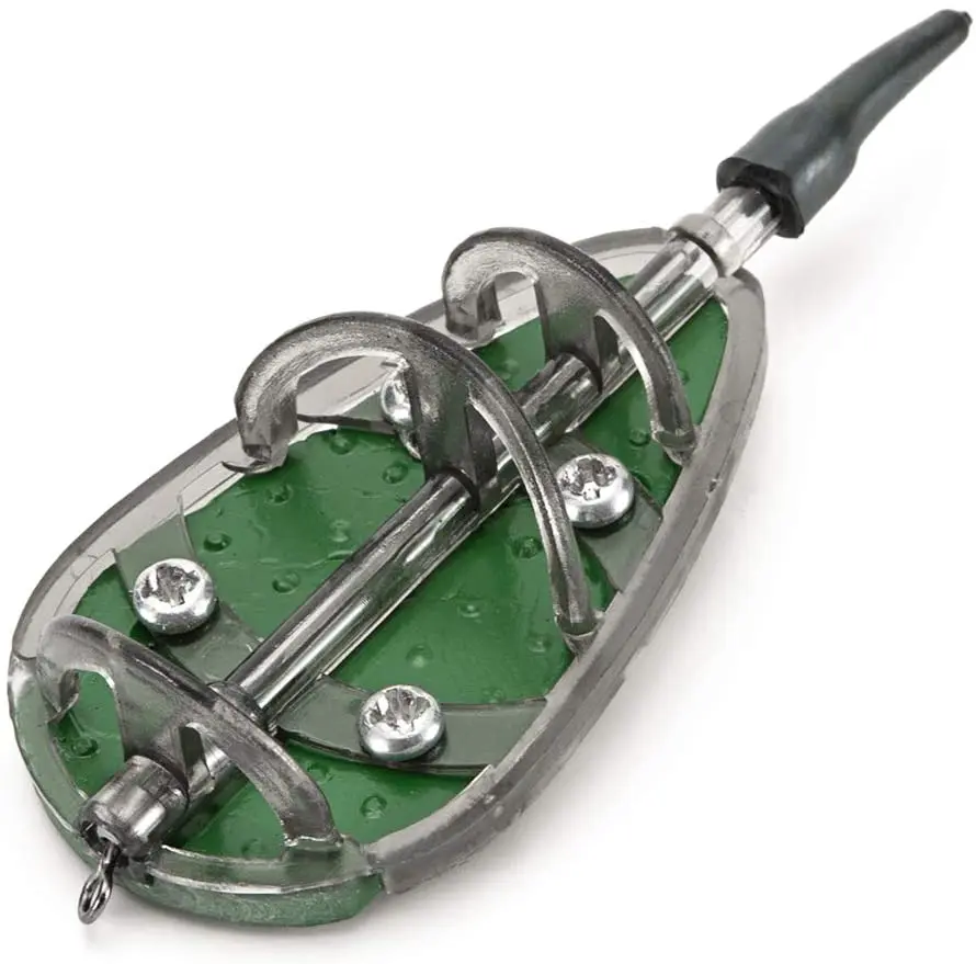 Premium BSCI factory 20g 25g 30g 40g 50g 60g Carp fishing tackle accessory inline flat method feeder