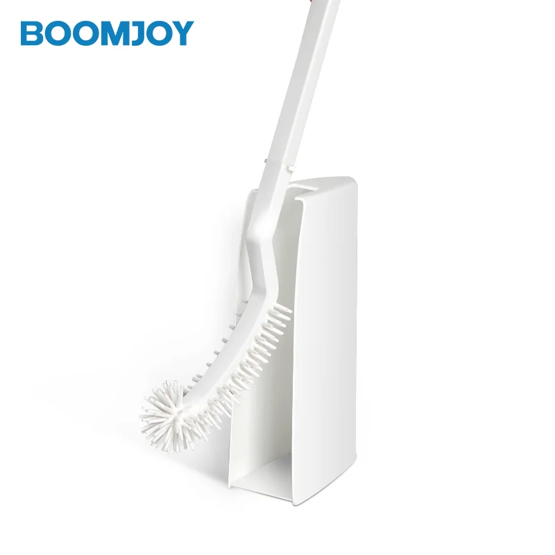 White Toilet Brush In Rubber With Toilet Brush Set And Single Brush