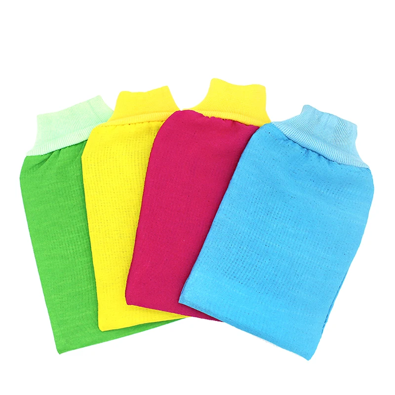 Silk Exfoliating Mitt Remove Exfoliat Top-selling Luxury Hotel Rooms 100& Natural Customize Glove Body Sponge Bath Room